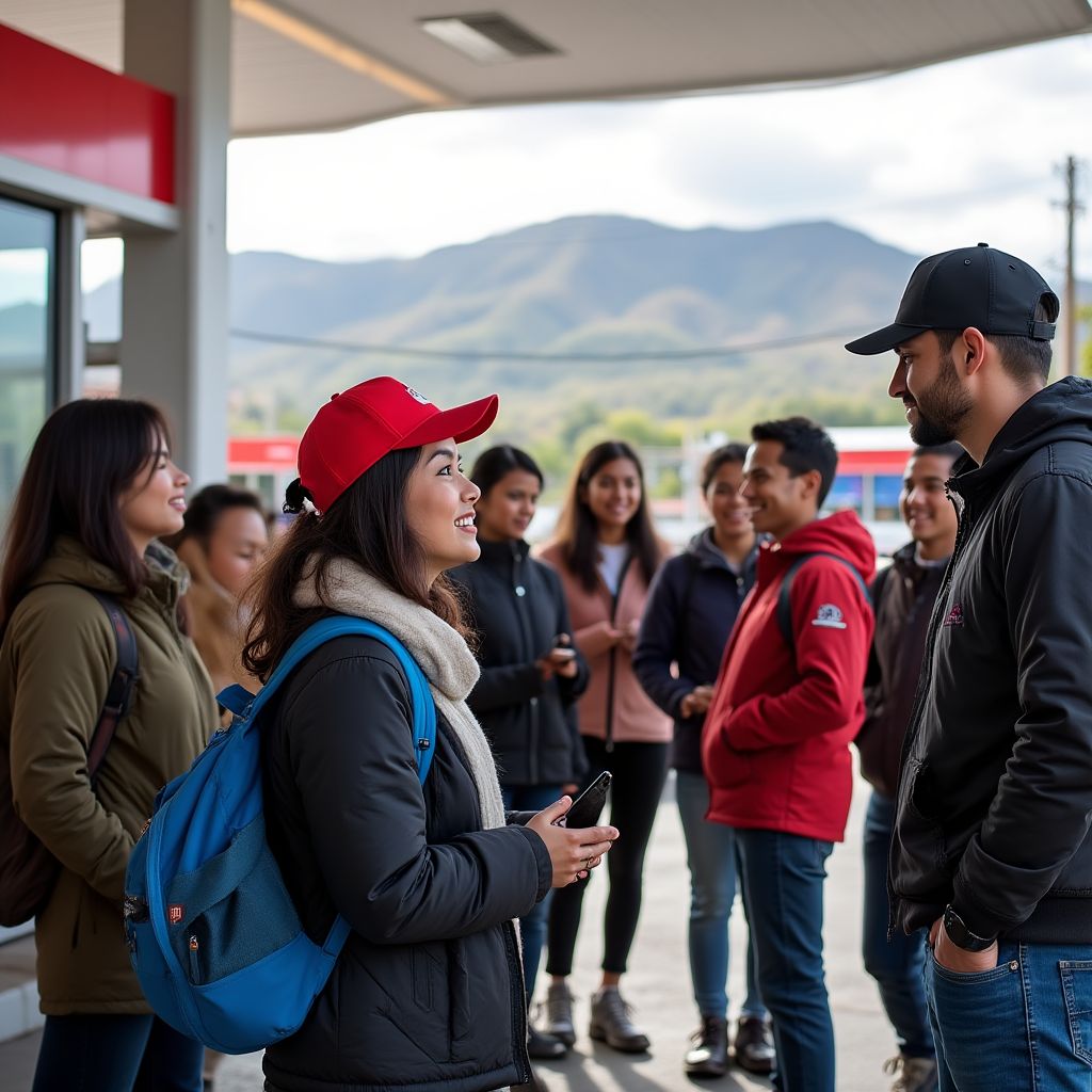 Visita técnica a estación de servicio